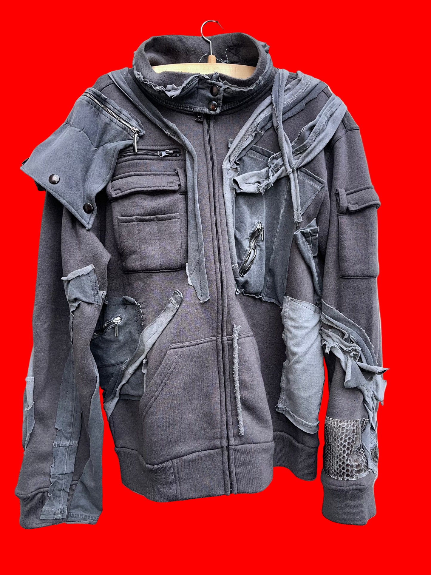 mediaval pile hoodie