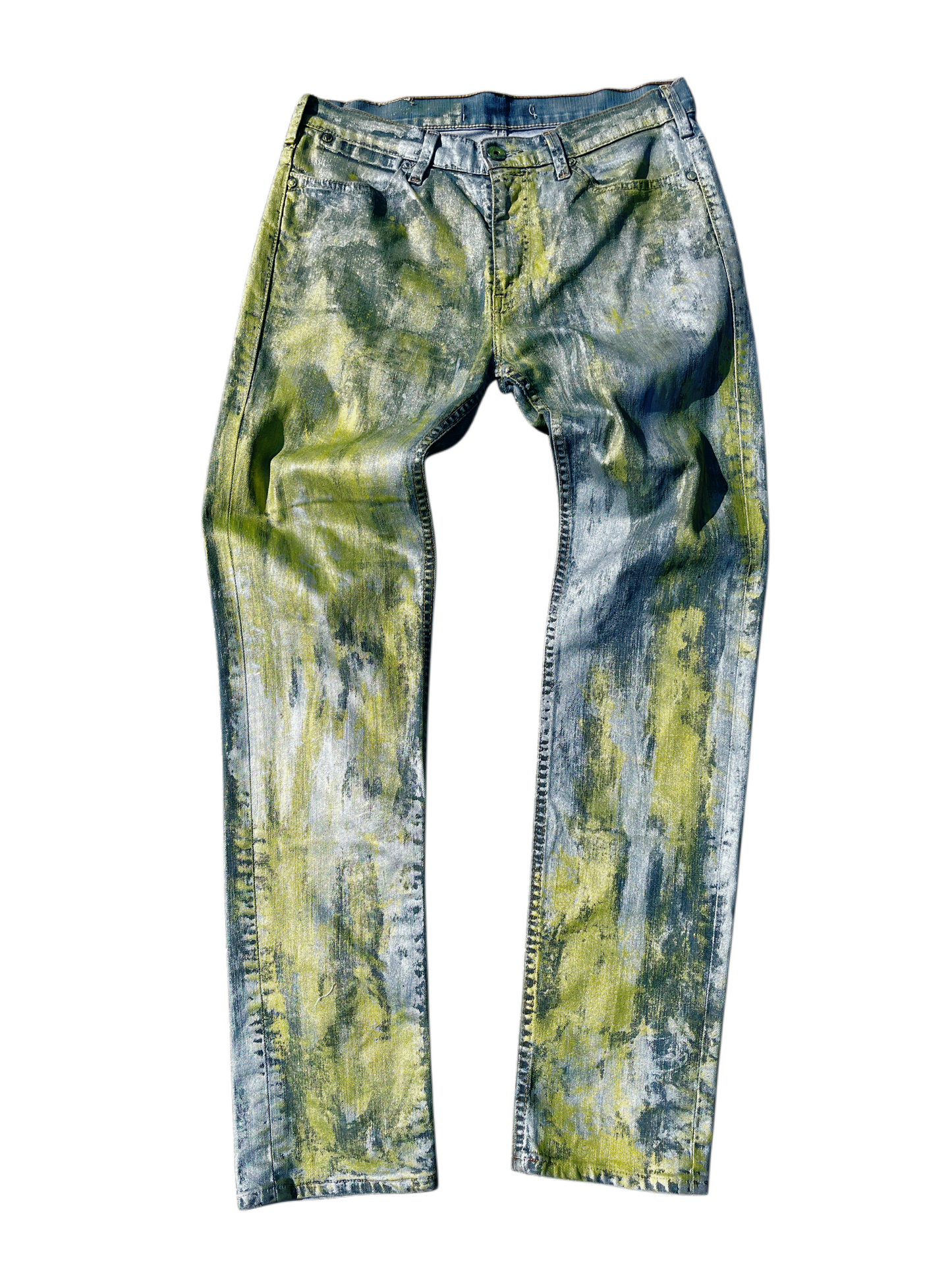jeans hedi green supercar