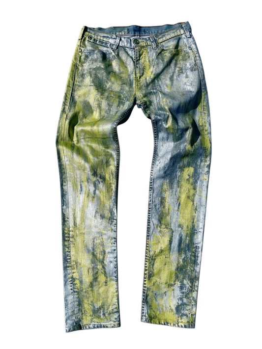 jeans hedi green supercar