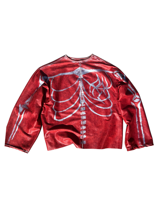 LONGSLEEVE ALCANTARA SKULL
