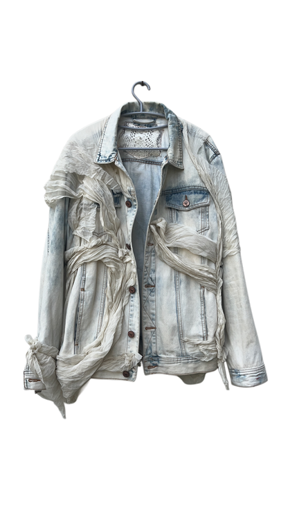 giacca spirito in denim leggero