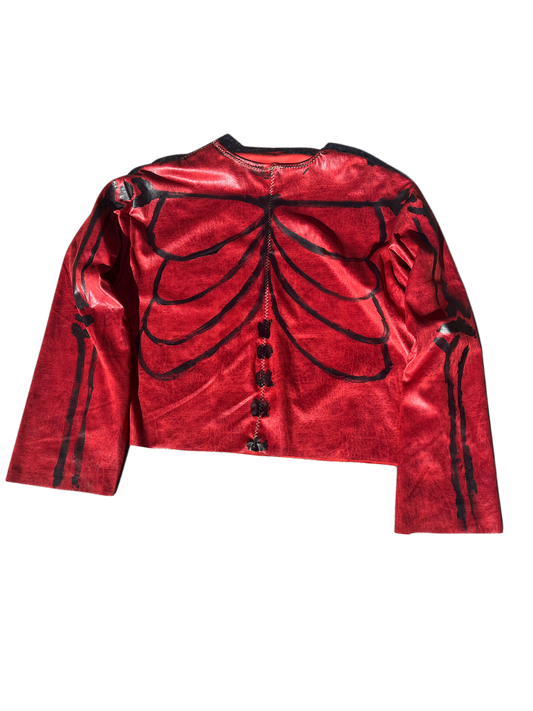 LONGSLEEVE ALCANTARA SKULL