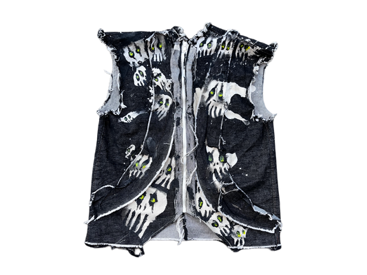 gilet reaper skull