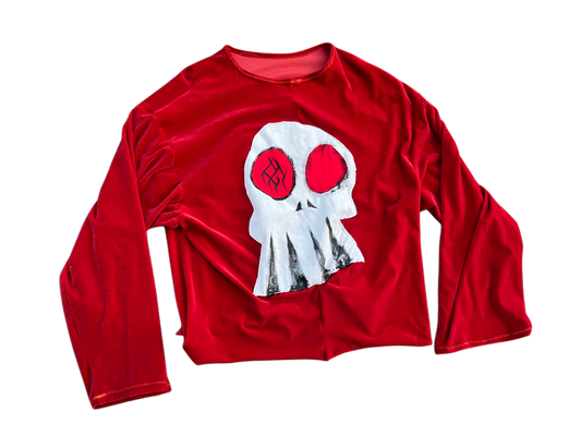 longsleeve leatherskull