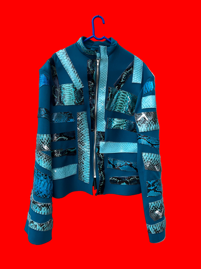 giacca serpenti di giada